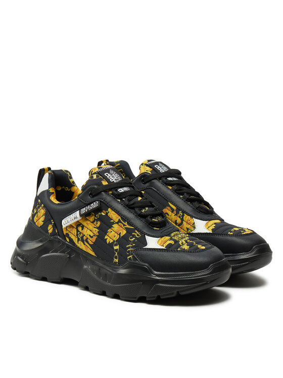 Versace Jeans Couture Versace Jeans Couture Sportcipők 77YA3SC7 ZS879 Fekete