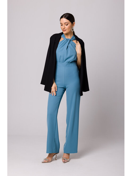 Makover Makover Jumpsuit K164 Blu Regular Fit
