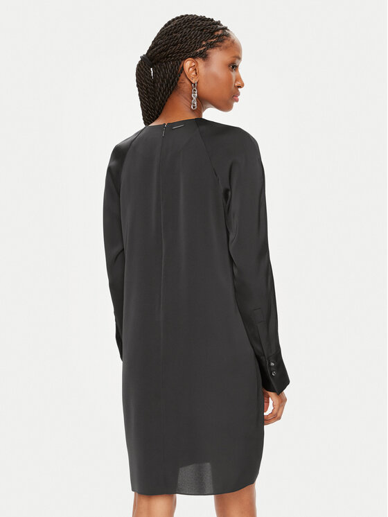 Calvin Klein Calvin Klein Vsakodnevna obleka K20K207160 Črna Regular Fit