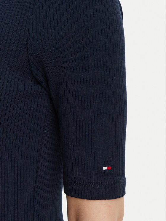 Tommy Hilfiger Tommy Hilfiger Vestito da giorno WW0WW52227 Blu scuro Regular Fit