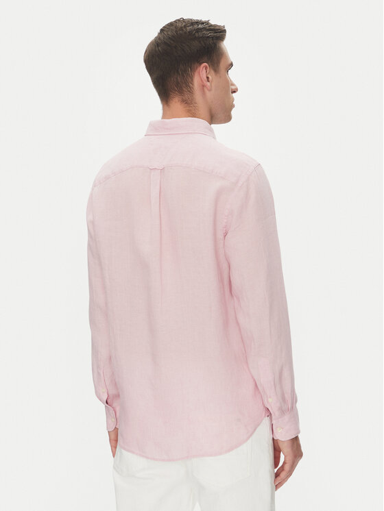 Tommy Hilfiger Tommy Hilfiger Сорочка MW0MW34602 Рожевий Regular Fit