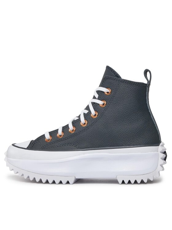 Converse Converse Снікерcи Run Star Hike Platform Metallic & Leather A04183C Чорний