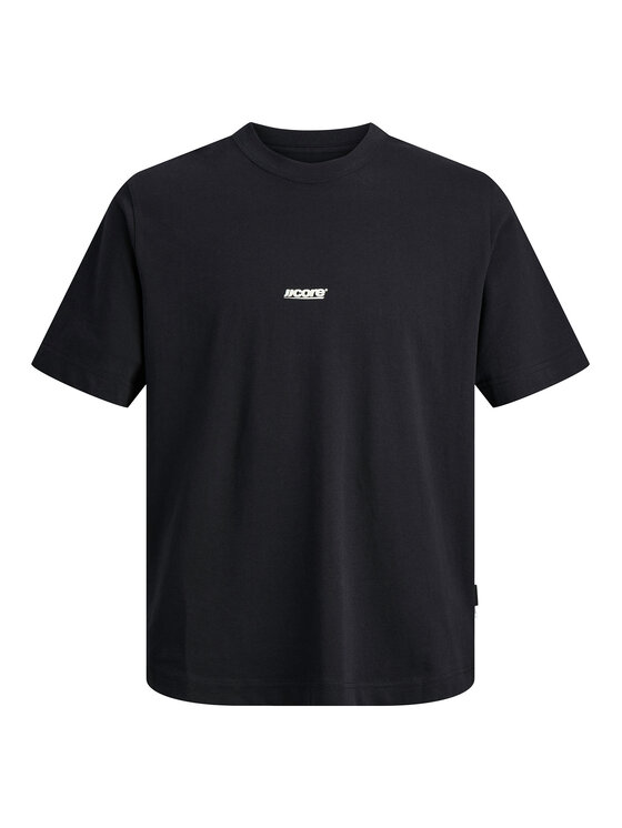Jack & Jones Jack & Jones Tričko Club 12289842 Čierna Relaxed Fit
