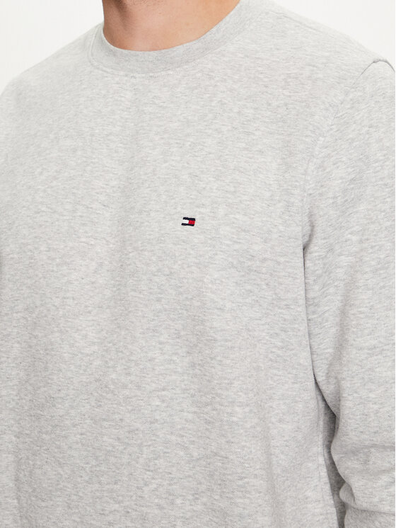 Tommy Hilfiger Tommy Hilfiger Світшот Flag Logo MW0MW32735 Сірий Regular Fit
