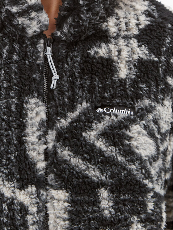 Columbia Columbia Fliso džemperis Winter Pass™ Sherpa FZ Juoda Regular Fit