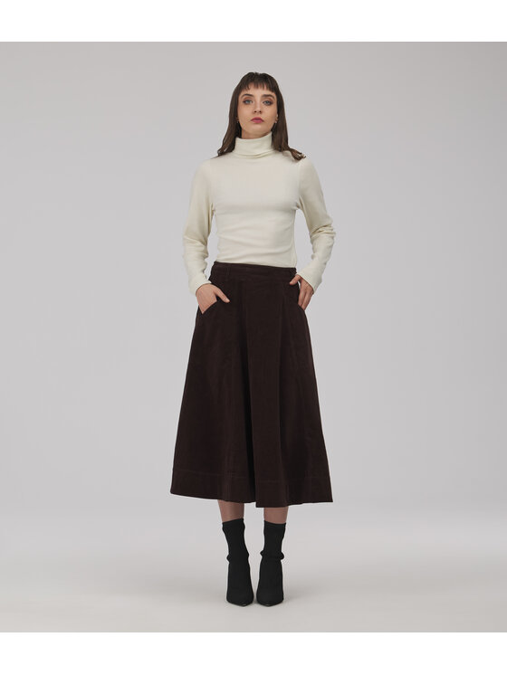 Lee Cooper Lee Cooper T-Shirt MICHELLE Kremowy Slim Fit