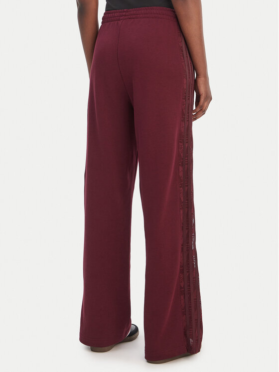 adidas adidas Pantaloni da tuta Firebird Lace KC6445 Bordeaux Loose Fit
