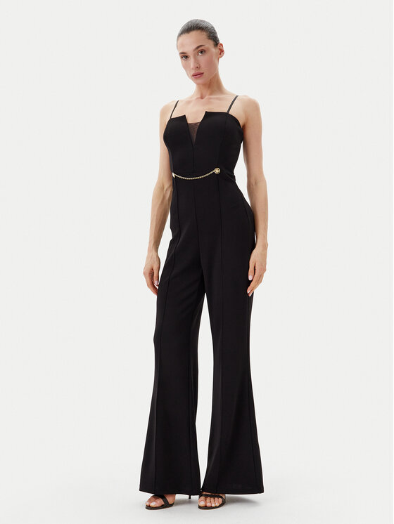 Rinascimento Rinascimento Kombinezonas CFC0019925002 Juoda Regular Fit