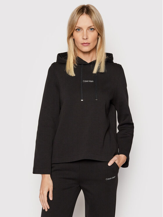 Felpa Mini K20K203106 Nero Relaxed Fit