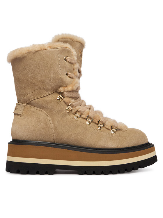 Bogner Bogner Šnurovacia obuv Saas Fee 1 B 22544163 Béžová