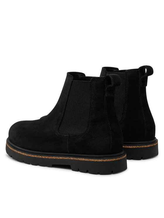 Birkenstock Birkenstock Kotníková obuv s elastickým prvkem Highwood Slip On Mid W Leve 1028211 Černá