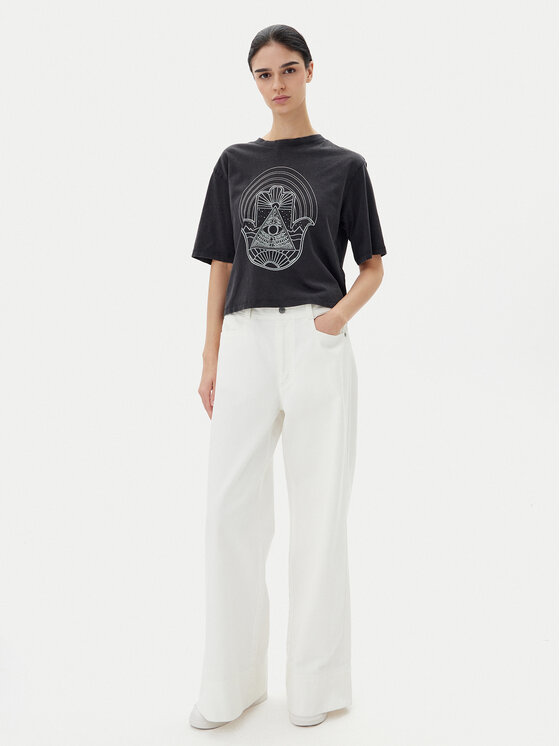 JDY JDY T-Shirt Carla 15341561 Μαύρο Regular Fit
