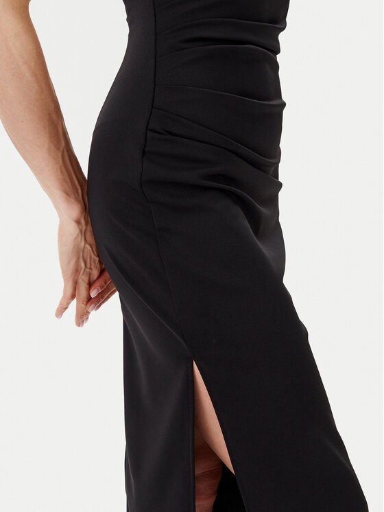 Rinascimento Rinascimento Abito da cocktail CFC0123797003 Nero Regular Fit