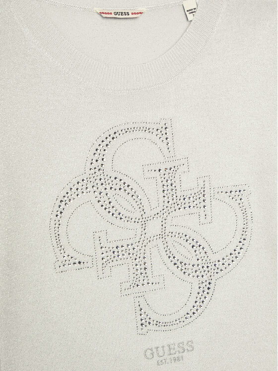 Guess Guess Svetr J5YR01 Z3FP0 Šedá Regular Fit