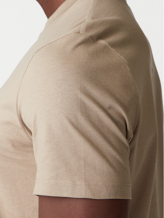 Guess Guess T-Shirt Z6RI06 I3Z14 Μπεζ Regular Fit