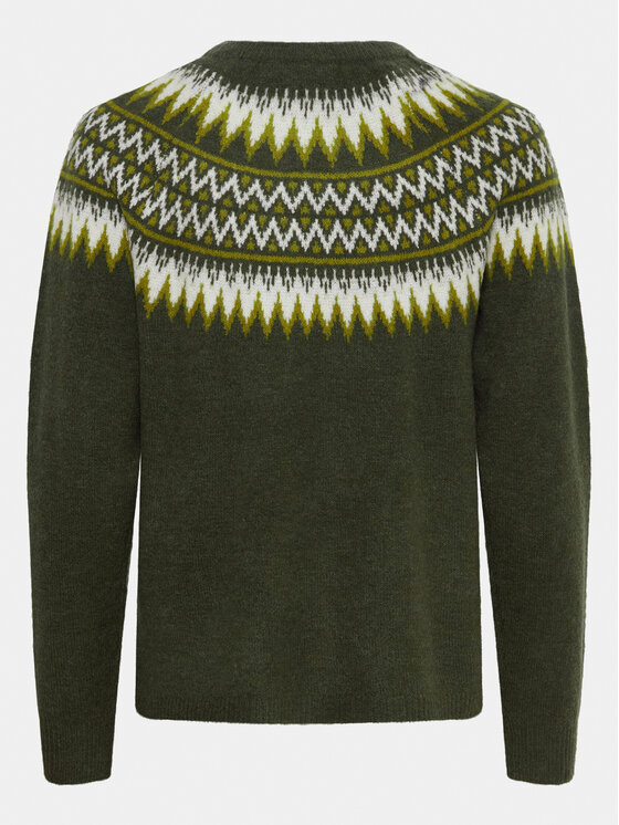 Fransa Fransa Pullover 20612945 Grün Regular Fit