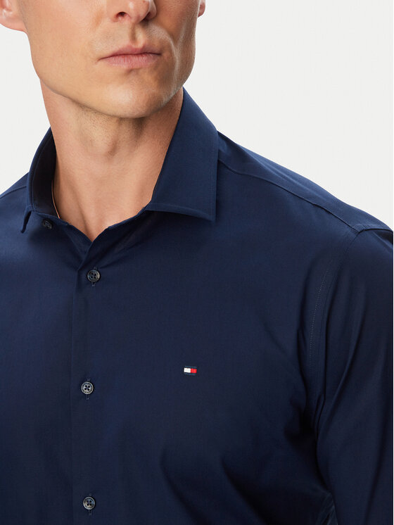 Tommy Hilfiger Tommy Hilfiger Πουκάμισο MW0MW45307 Σκούρο μπλε Regular Fit