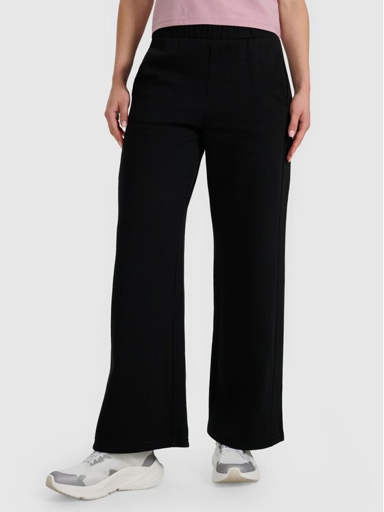 4F 4F Pantaloni da tuta 4FRAW25TTROF1614-20S Nero Regular Fit