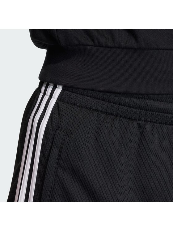 adidas adidas Szorty materiałowe 161551 Czarny Loose Fit