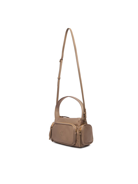 Calvin Klein Calvin Klein Táska Pocket Nylon Bag W/Strap LV04F3132G Bézs