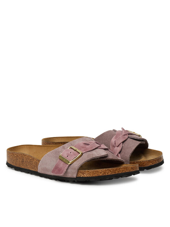 Birkenstock Birkenstock Παντόφλες Oita Braided 1029123 Ροζ