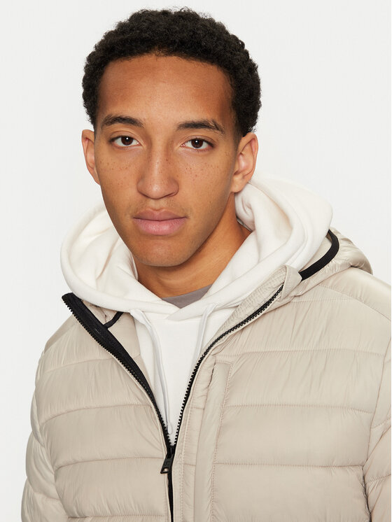 Champion Champion Зимно яке 220340 Екрю Regular Fit