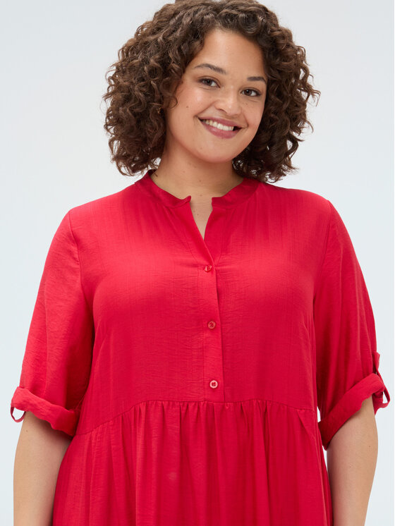 Fiorella Rubino Fiorella Rubino Sukienka wieczorowa 7025T001876N016 Czerwony A-Line Fit