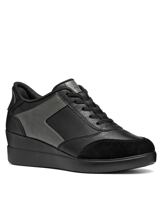 Geox Geox Scarpe basse D Stardust Plus D680QB 5422 C9999 Nero