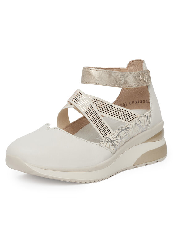 Remonte Remonte Halbschuhe D2411-81 Beige