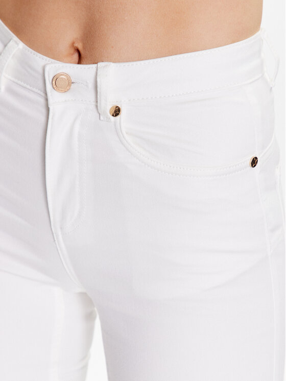 Silvian Heach Silvian Heach Τζιν GPP23001JE Λευκό Regular Fit