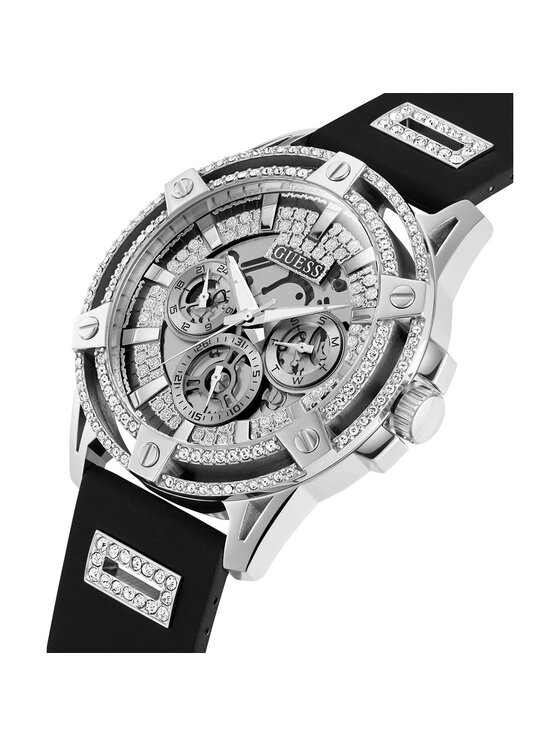 Guess Guess Hodinky GW0537G1 Stříbrná