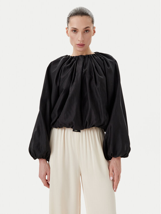Eleh Eleh Särkpluus ESS250056 Must Regular Fit