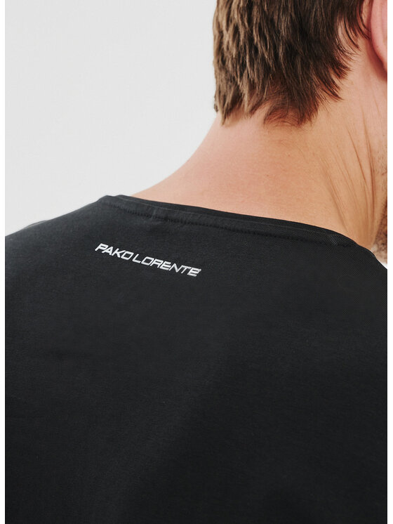 Pako Lorente Pako Lorente T-Shirt P000B-TT-004 Czarny Slim Fit