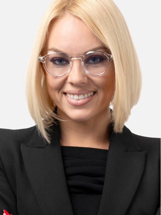 X Frame Therapy X Frame Therapy Okulary z filtrem blue light Lucentia Przezroczysty
