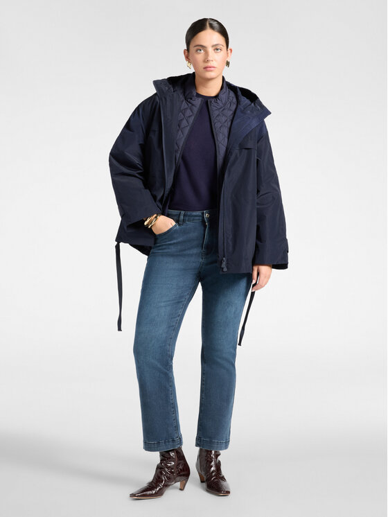 Elena Mirò Elena Mirò Giubbotto piumino F001Z000034N0H4 Blu Over Fit