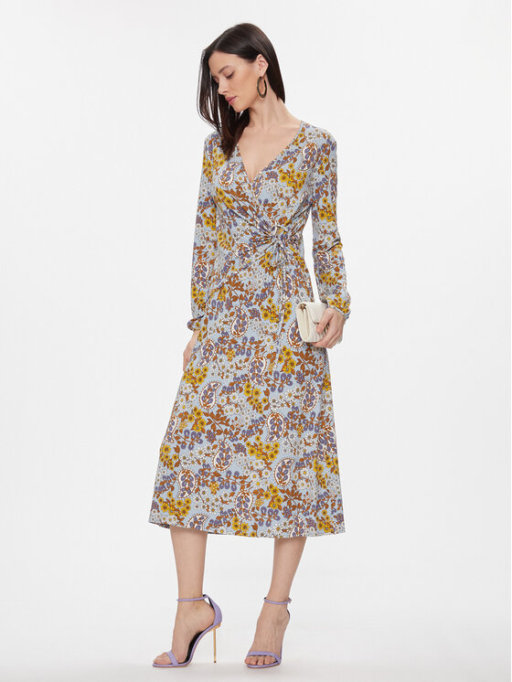 Weekend Max Mara Weekend Max Mara Rochie de zi Staffa 2415621061 Albastru Regular Fit