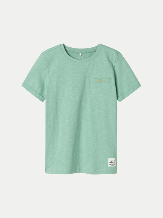 NAME IT T-shirt Vincent 13201047 Verde Regular Fit, taglia : 116