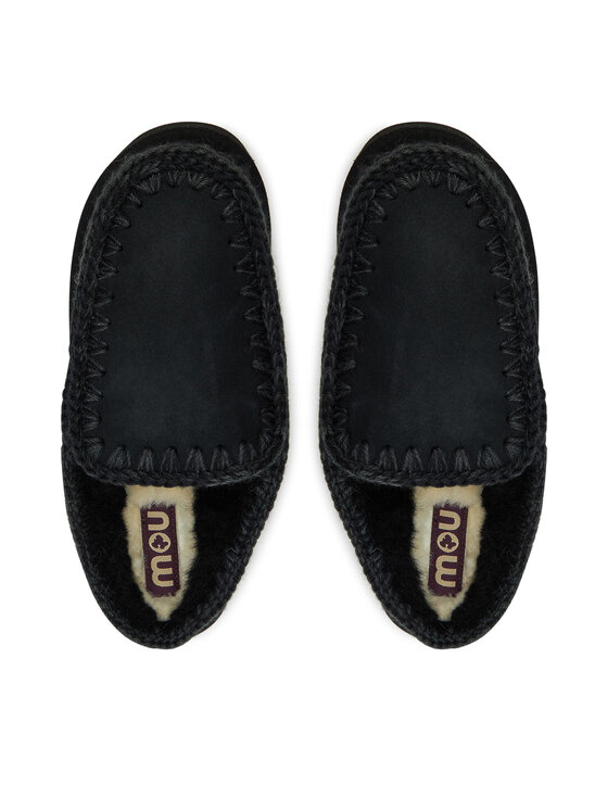 Mou Mou Bačkory Clog Eskimo Platform FW681004A Černá