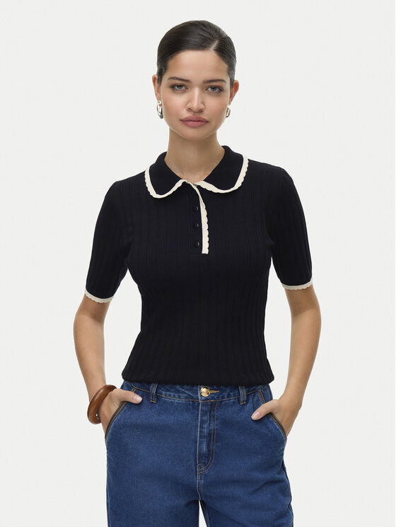 Vero Moda Vero Moda Светр Manon 10336939 Чорний Slim Fit