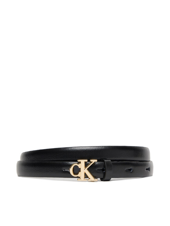 Calvin Klein Calvin Klein Ženski remen Ck Buckle 15Mm Fixed Belt LV04F7055G Crna