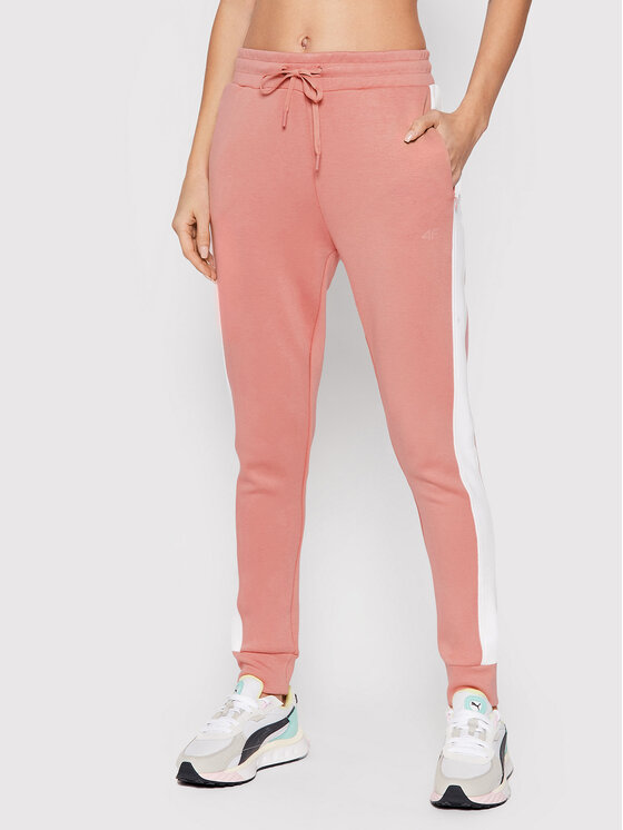 4F 4F Jogginghose H4Z21-SPDD013 Rosa Regular Fit
