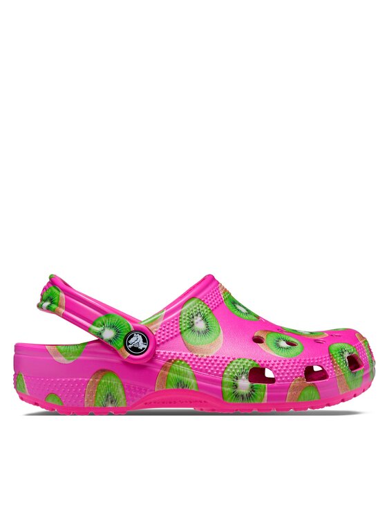 Crocs Crocs Pantoletten Classic Hyper Real Clog 208343 Bunt