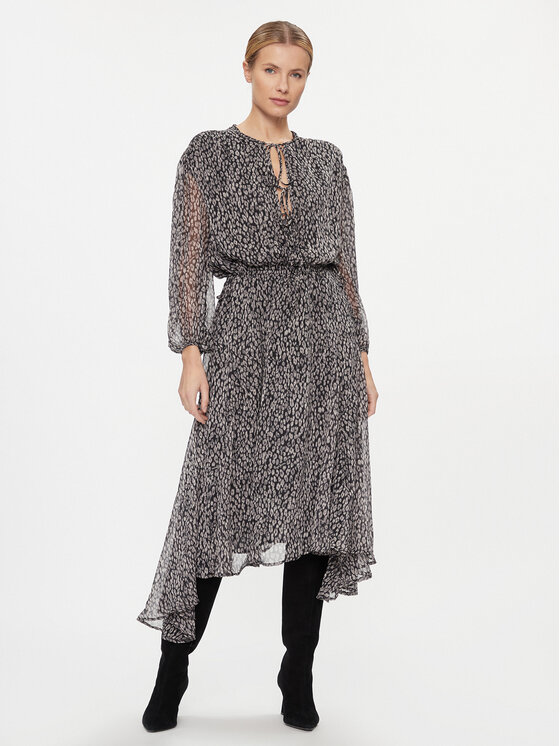 Pepe Jeans Každodenné šaty Alicia PL953436 Čierna Regular Fit