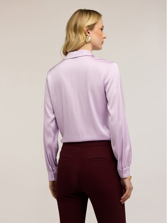 Motivi Motivi Camicia 5192Q400953N009 Viola Regular Fit