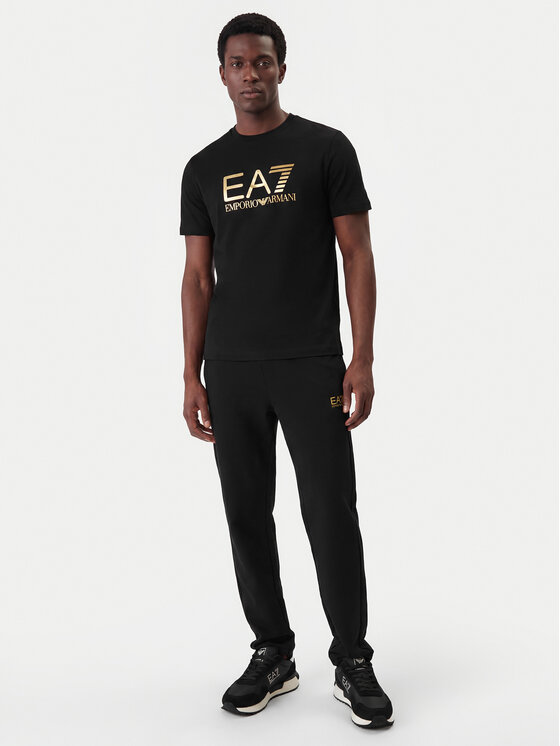 EA7 Emporio Armani EA7 Emporio Armani Marškinėliai 7M001412 AF22264 MC004 Juoda Regular Fit
