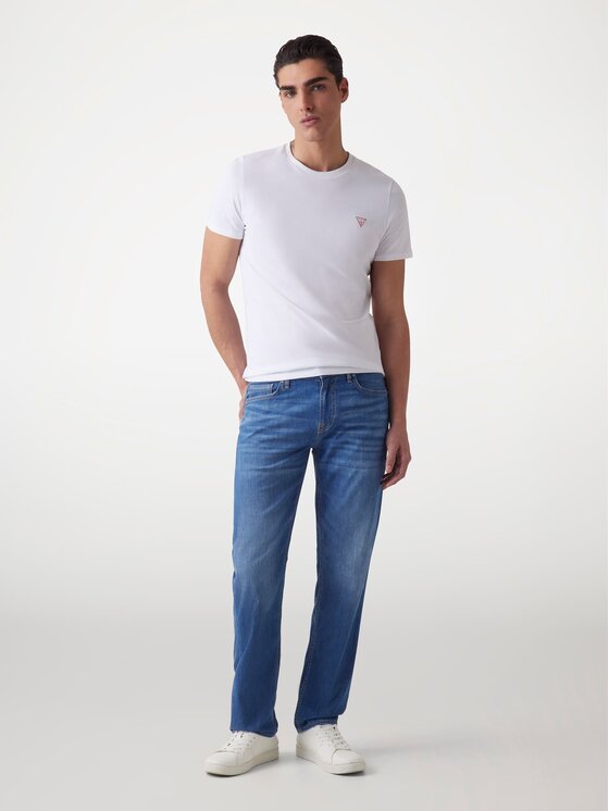 Guess Guess Jeansy 173925 Modrá Slim Fit