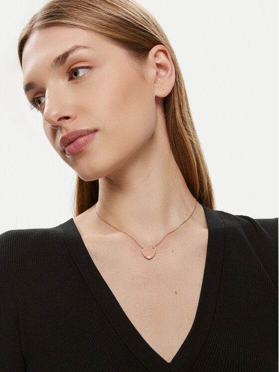 Skagen Skagen Náhrdelník SKJ1803791 Ružové zlatenie