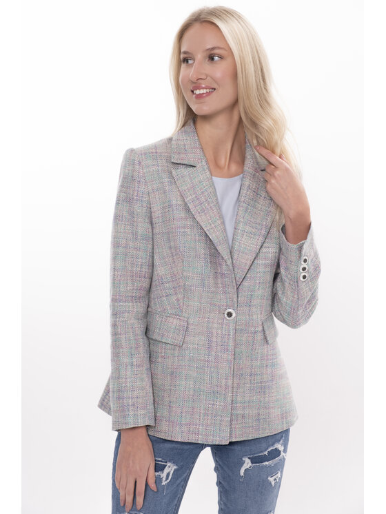 Ciepielewska Ciepielewska Marynarka EMIKO Szary Flattering Fit