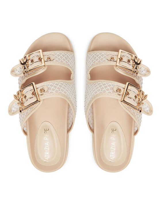 Patrizia Pepe Patrizia Pepe Ciabatte PPJ339 02 Beige