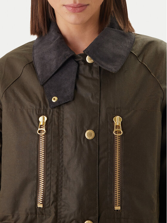 Barbour Barbour Demisezoninė striukė Argill Wax LWX1532BR51 Ruda Regular Fit